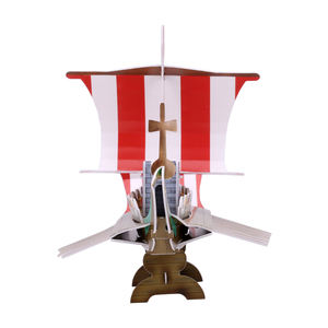 Jouets éducatifs en vente chaude, <span class=keywords><strong>puzzle</strong></span> magique, navires, modèle de navire de guerre romain, jouets, modèle spatial <span class=keywords><strong>3D</strong></span>, bateau de <span class=keywords><strong>puzzle</strong></span> <span class=keywords><strong>3D</strong></span> pour enfants et adultes - Product Image 6
