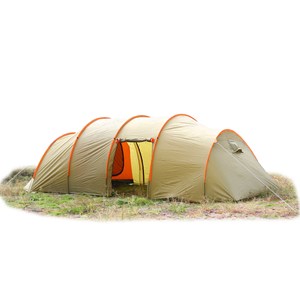 เต้นท์อุโมงค์ตั้งแคมป์กันลม PT-036 6คน, 2ห้องกันน้ำฤดูหนาวกันลมมีผ้า PU2000mm - Product Image 1