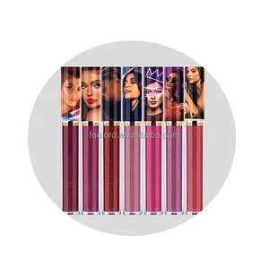 OEM colors private label waterproof lip gloss FWX667 beauties and ladies design long-lasting nourishing lip gloss with low MOQ