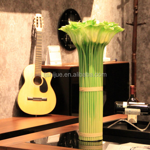 Gros fleurs artificielles réel tactile calla lily wedding décoration - Product Image 3