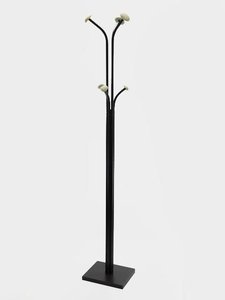 Perchero de pie de tubo de metal antiguo de 3 pies con acabado antiguo - Product Image 6