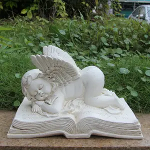 factory supplier decoration cherub angel garden statue