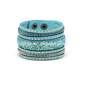 Alibaba chine fournisseur <span class=keywords><strong>hot</strong></span> tendance élégant fantaisie cristal lesbiennes bracelet - Product Image 2