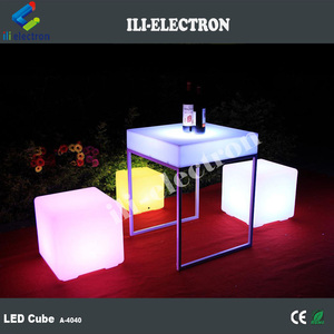 LED Cube Meubles Tabouret de Bar - Product Image 5