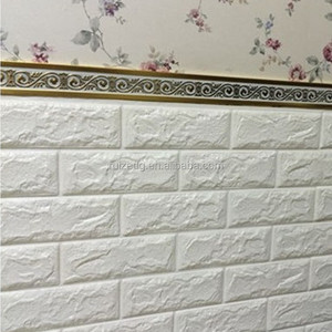 Panel de Pared 3D de Ladrillo, Papel Tapiz de Espuma de PVC/<span class=keywords><strong>PE</strong></span>/EVA, Papel Tapiz Decorativo para Habitación Infantil - Product Image 1