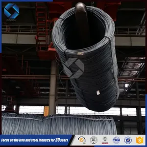 2015 Cina Alibaba laminato a Caldo sae 1006 1008 MS low carbon steel wire rod prezzo