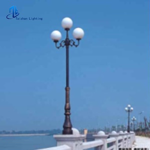 3M 4M Landscape Lighting Outdoor <strong>Post</strong> <strong>Light</strong> Globe Lantern Street <strong>Light</strong> - Product Image 5