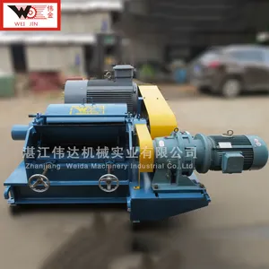 Crumb Natural Rubber Shredder Machine / Rubber Crusher Machine