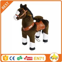 Игрушки Funtoys, скачущая деревянная движущаяся лошадь, игрушки