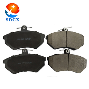 SDCX D684-7571 / D696-7570 / FDB774 plaquette de frein pour VW CADDY CORRADO GOLF PASSAT POLO VENTO / <span class=keywords><strong>Audi</strong></span> 100 200 <span class=keywords><strong>80</strong></span> 90 CABRIOLET - Product Image 1