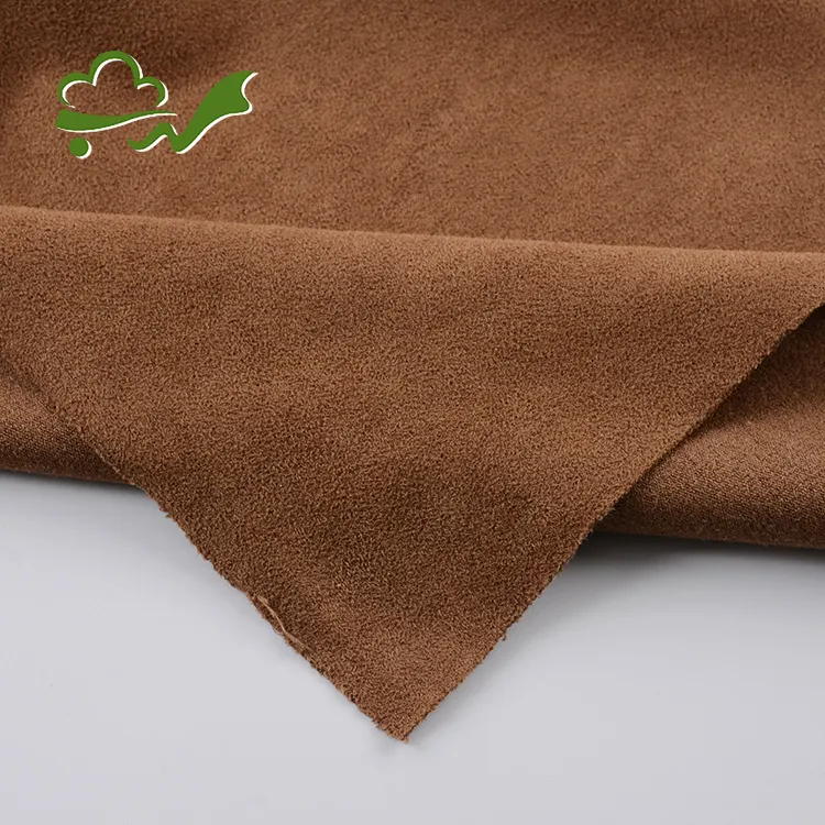 High quality stocklots cheap heavy 180 gsm woven suede fabric for coffin accessories