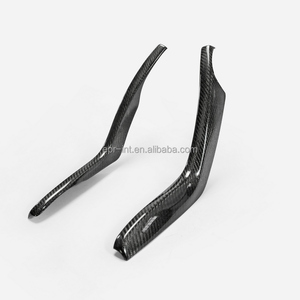 Panneau latéral de console centrale en fibre de carbone LHD, intérieur brillant en fibre pour Civic FC 10e génération - Product Image 1