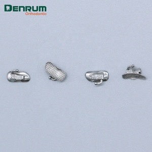 Supports orthodontiques dentaires molaires Meshbase MBT simples non convertibles avec <span class=keywords><strong>tube</strong></span> buccal - Product Image 3