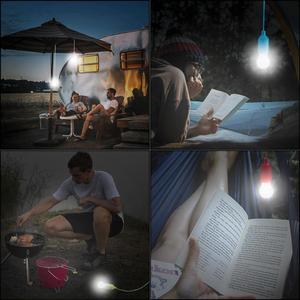Nuova Lampada LED Portatile con Cordino, Lampadina per Esterni, Giardino, Campeggio, Lampada Sospesa per Feste di Natale, San Valentino, Tenda LED da Campeggio - Product Image 5