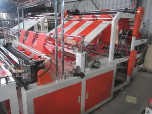 Động cơ servo sáu dòng nhựa mua sắm túi làm máy cắt - Product Image 5