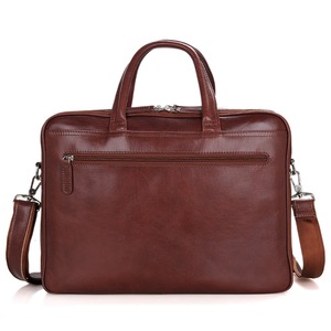 Maletín de Cuero Genuino para Hombre de la Marca J.M.D con Garantía de Calidad, Color Marrón, para Portátil de <span class=keywords><strong>15</strong></span> <span class=keywords><strong>Pulgadas</strong></span> - Product Image 2