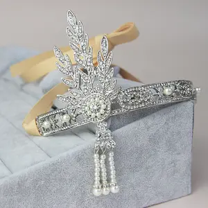 wholesale great gatsby same paragraph Bridal wedding Crown hair jewelry