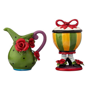 <span class=keywords><strong>Ceramica</strong></span> di Zucchero di Alta Sociale di Zucchero e Crema Set - Product Image 1