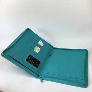 Oficina papelería cuero <span class=keywords><strong>A4</strong></span> <span class=keywords><strong>A2</strong></span> <span class=keywords><strong>A3</strong></span> tamaño cartón duro cubierta Cartera de carpeta de archivos - Product Image 3