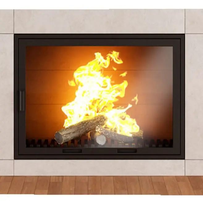 Heat Resist Ceramic fireproof glass for fireplaces