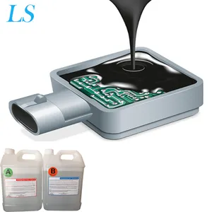 Black Epoxy Resin AB Glue Epoxy Potting Compound untuk Enkapsulasi Komponen Elektronik