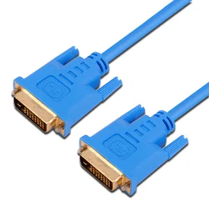8K *4K *2K 2160P 3D High Speed DVI TO DVI cable for 3D 1920p USD for computer HDTV ps3 Blue DVD