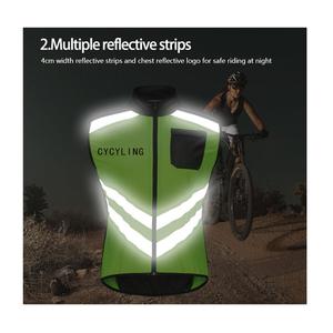 ZUJA usine directement en plein air haute visibilité <span class=keywords><strong>jaune</strong></span> Fluorescent cyclisme course nuit sûr <span class=keywords><strong>gilet</strong></span> de sécurité réfléchissant - Product Image 5