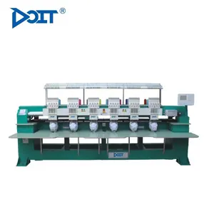 DT 906C 9 Needles 6 heads flat cap high speed computerized embroidery machine price