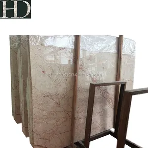 Good Quality Turkey Rosa Pink Rosalia Marble, Crema Bamboo Perlatino Marble Big Slabs Price