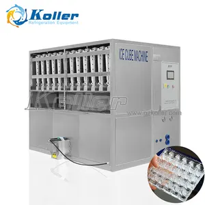 3 T Ice Maker Machine for Cube Ice Machine with crystal edible ice for drinking shop bavarage cooling