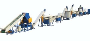 فوسيتا البلاستيك زجاجة الحيوانات الأليفة تقشر معدات إعادة التدوير و خط غسيل - Product Image 4