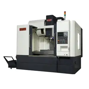 Biga Tinggi Precoision 3 AXIS MV 855 Vertikal Mesin Penggilingan CNC Pusat Mesin Vertikal