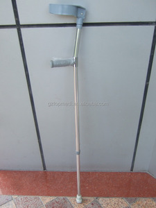 Bastone da Passeggio per Terapia Riabilitativa, Stampelle Regolabili in Altezza in Alluminio - Product Image 3