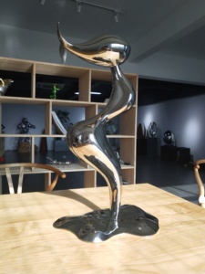 Scultura Moderna di Ballerina in Acciaio Inossidabile per Decorazione <span class=keywords><strong>Giardino</strong></span> - Product Image 4