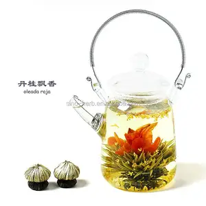 免费样品压缩迷你花有机开花花茶