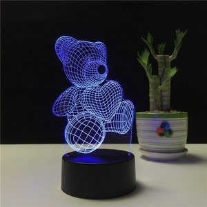 <span class=keywords><strong>Lampe</strong></span> <span class=keywords><strong>LED</strong></span> <span class=keywords><strong>3D</strong></span> visuelle en acrylique, alimentée par batterie, <span class=keywords><strong>illusion</strong></span> <span class=keywords><strong>optique</strong></span> <span class=keywords><strong>3D</strong></span>, <span class=keywords><strong>veilleuse</strong></span> <span class=keywords><strong>LED</strong></span> avec interrupteur tactile - Product Image 3
