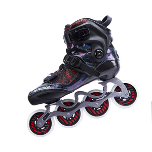 PAPAISON Professional <strong>Carbon</strong> Fiber Shell Outdoor Speed Skates Freestyle Inline Skates with ABEC-9 <strong>Bearings</strong> - Product Image 5