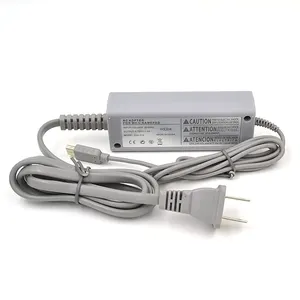 ABD/AB Tak 100-240 V Ev Duvar Güç Kaynağı AC şarj adaptörü için Nintendo Wii U Wii U Gamepad denetleyici joypad