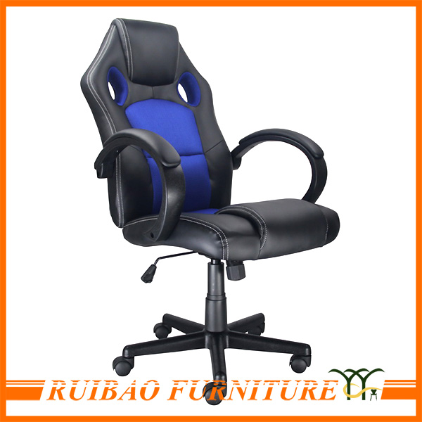 Elegant comfortable blue Racing game Chair office chair seat Racing, Best Game computer chair supplier