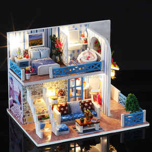 noël 2017 de grande hauteur en bois gothique poupée <span class=keywords><strong>maison</strong></span> plans images miniature enfants jouets pour vente avec meubles - Product Image 4