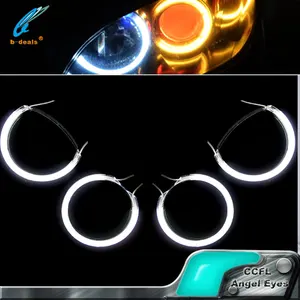 Auto lamp ccfl angel eyes voor mazda 3, ccfl angel eyes koplamp