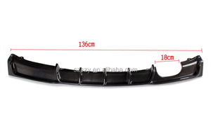 M Tech Carbon Fiber F30 Difusor Del Tope Posterior para <span class=keywords><strong>BMW</strong></span> (tubo <span class=keywords><strong>de</strong></span> escape doble, salida única) - Product Image 4