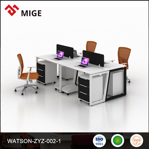 Estación de trabajo de oficina de área abierta de 8 plazas sala de <span class=keywords><strong>muebles</strong></span> hechos en china - Product Image 1