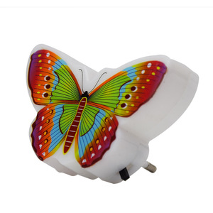 Over 15years Experience Factory US EU <strong>Plug</strong> Mini Children Led Promotional Kids Wall Outlet <strong>Night</strong> <strong>Lights</strong> <strong>Plug</strong> in butterfly - Product Image 2