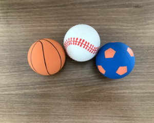 Factory Wholesale Cheap Sport Print Logo <strong>Squash</strong> Racquetball Black Style <strong>Mini</strong> Handballs Customized Rubber Bounce Ball - Product Image 2