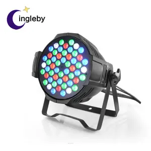 Luz par LED de 54*3W para DJ, controlado por consola Dmx, RGBW, efecto de escenario, para fiestas y clubs