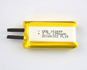 GEB <span class=keywords><strong>3</strong></span>,7 v 1350 mah li-ion akku 102649 <span class=keywords><strong>3</strong></span>,7 v 1350 mah - Product Image 1
