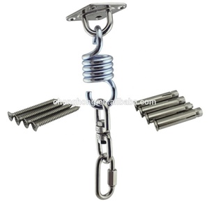 Easy — <span class=keywords><strong>Kit</strong></span> <span class=keywords><strong>de</strong></span> suspension <span class=keywords><strong>de</strong></span> fauteuil <span class=keywords><strong>hamac</strong></span>, ensemble <span class=keywords><strong>de</strong></span> montage au plafond, <span class=keywords><strong>pour</strong></span> sac à poinçonner, Relaxation à l'intérieur et à l'extérieur - Product Image 6