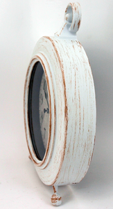 Vintage Trắng Shabby <span class=keywords><strong>Chic</strong></span> <span class=keywords><strong>Analog</strong></span> Biểu Tượng Tùy Chỉnh Đồng Hồ Bảng Thạch Anh - Product Image 3