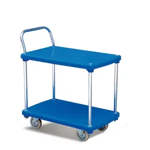 High Quality Plastic Platform Trolley/Plastic Platform Hand Truck